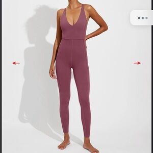 Left on Friday plunge play suit